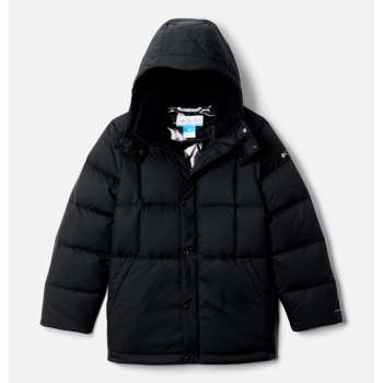 Columbia Jas Jongens, Forest Park Down Hooded Puffy Zwart, 59WBXPYVQ